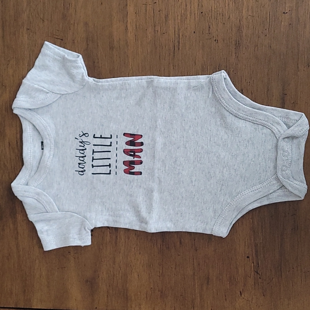Daddy's Little Man Onesie